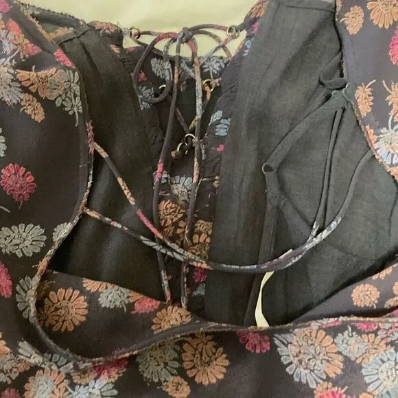 Free People Fit and Flare Mini Dress/Tunic Top Size 2 (J20) - Picture 15 of 15